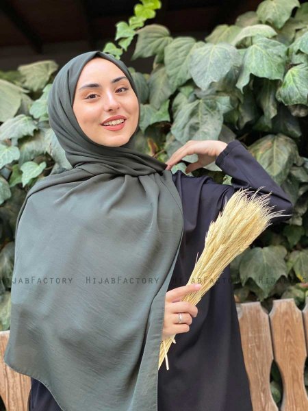 Alvina - Mörkgrön Jazz Hijab - Mirach