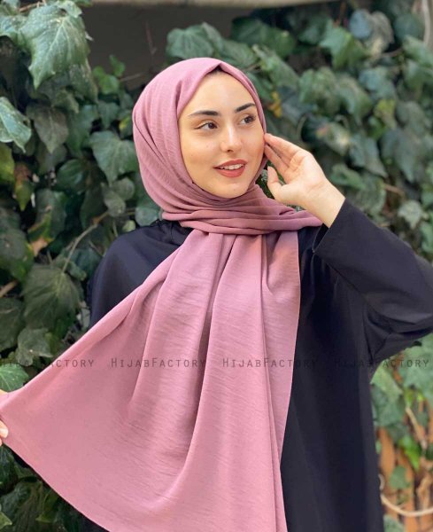 Alvina - Mörkrosa Jazz Hijab - Mirach