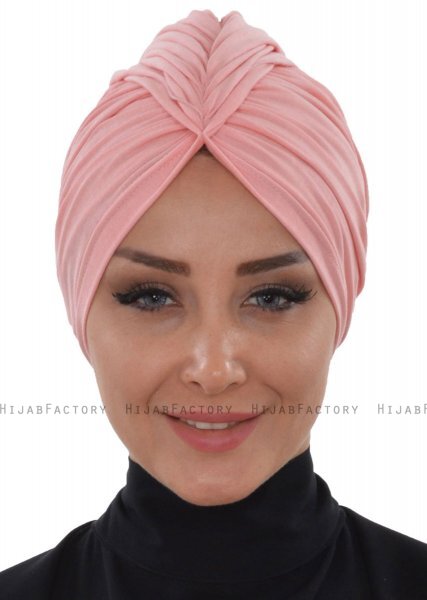 Amy - Gammelrosa Bomull Turban - Ayse Turban