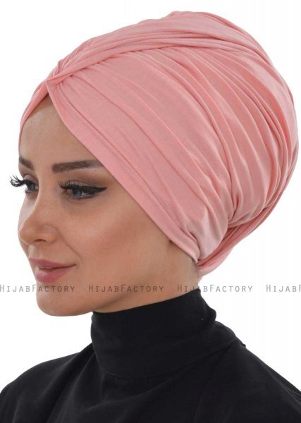 Amy - Gammelrosa Bomull Turban - Ayse Turban