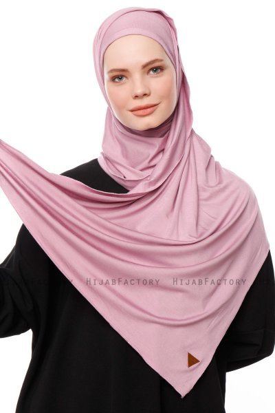 Asya - Lila Praktisk Viskos Hijab