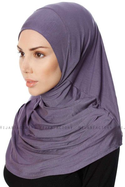 Ava - Lila One-Piece Al Amira Hijab - Ecardin