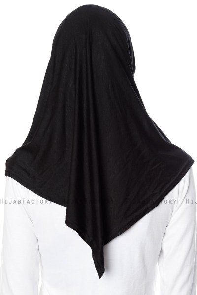 Ava - Svart One-Piece Al Amira Hijab - Ecardin