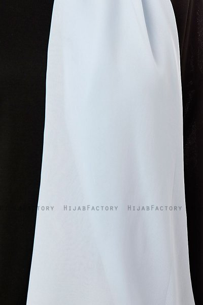 Ayla - Ljusblå Chiffon Hijab