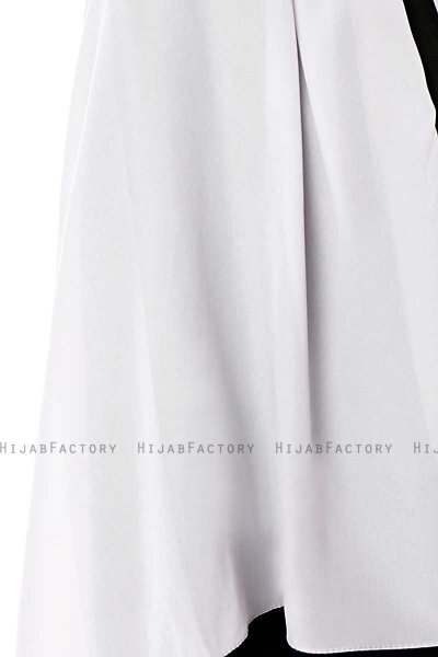 Ayla - Silver Chiffon Hijab