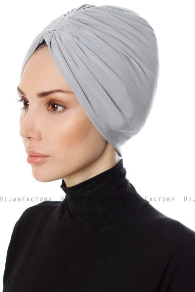 Aynur - Ljusgrå Turban