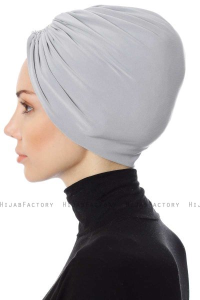 Aynur - Ljusgrå Turban