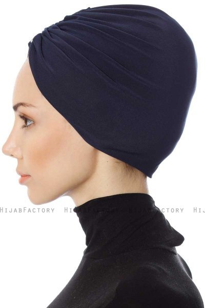 Aynur - Marinblå Turban