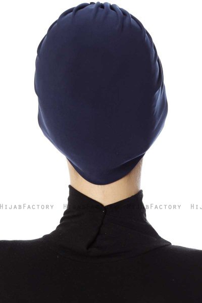 Aynur - Marinblå Turban