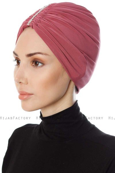 Aynur - Mörkrosa Turban