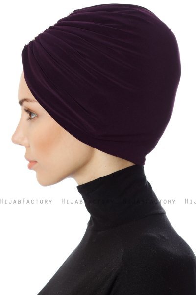 Aynur - Plommon Turban