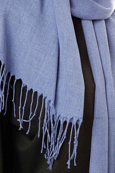 Aysel - Havsblå Pashmina Hijab - Gülsoy