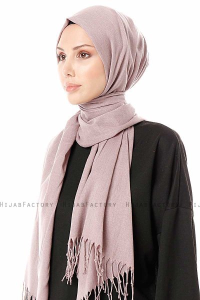 Aysel - Lila Pashmina Hijab - Gülsoy