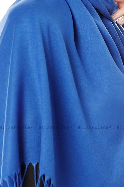 Aysel - Mörkblå Pashmina Hijab - Gülsoy