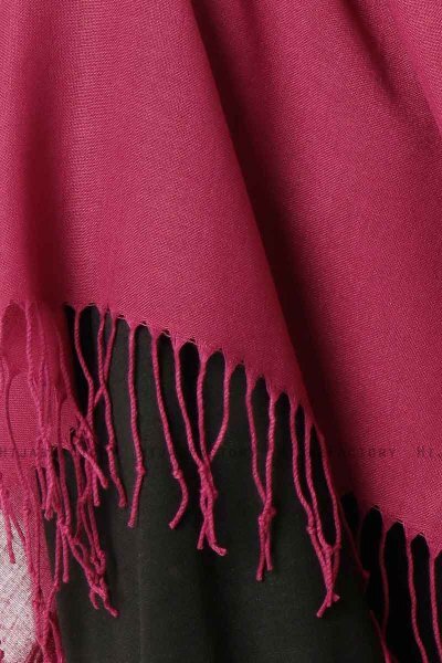 Aysel - Mörklila Pashmina Hijab - Gülsoy