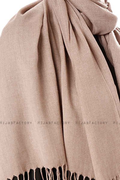 Aysel - Taupe Pashmina Hijab - Gülsoy