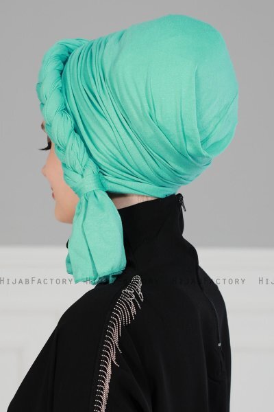 Theresa - Turkos Bomull Turban - Ayse Turban
