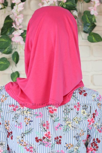 Wilda - Fuchsia Bomull Hijab