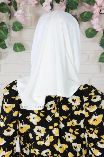 Wilda - Creme Bomull Hijab