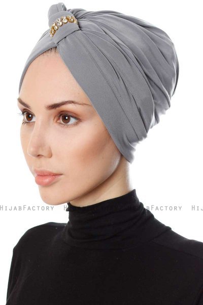 Bahar - Grå Turban