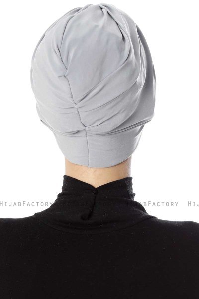 Bahar - Ljusgrå Turban
