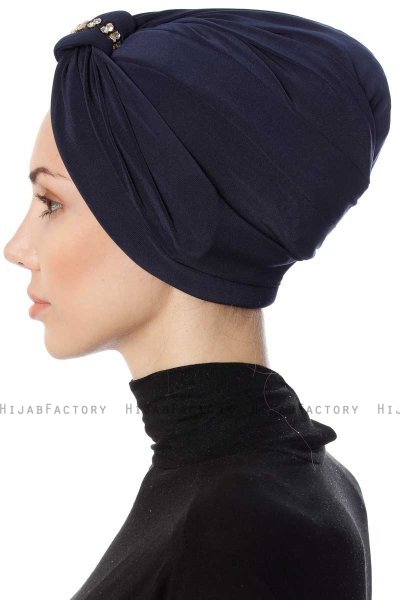 Bahar - Marinblå Turban