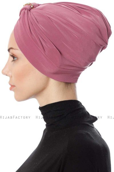 Bahar - Mörkrosa Turban