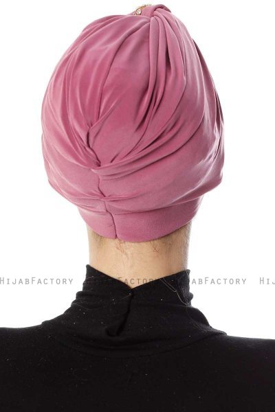 Bahar - Mörkrosa Turban