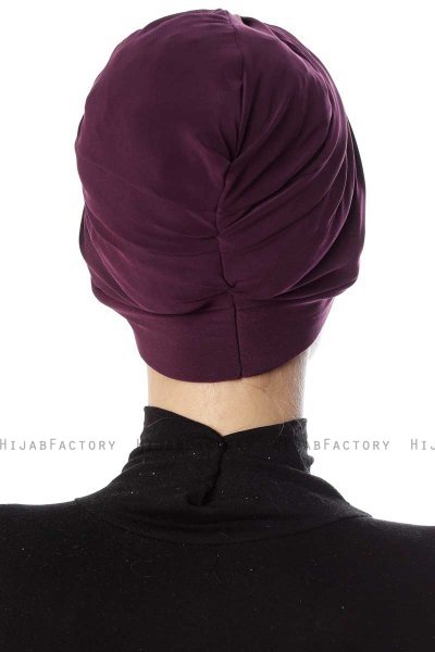Bahar - Plommon Turban