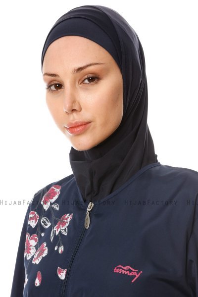 Buglem - Marinblå Burkini - Tesmay