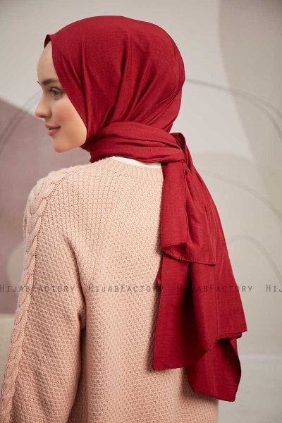 Ceyda - Mörkröd Cazz Hijab