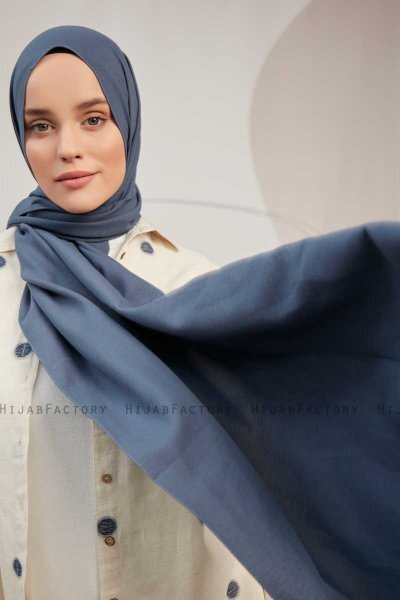 Ceyda - Mörkblå Cazz Hijab