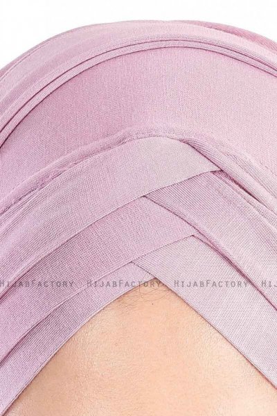Cansu Lila 3X Jersey Hijab Sjal Ecardin 200946-5
