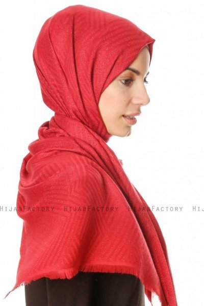 Caria - Bordeaux Hijab - Madame Polo