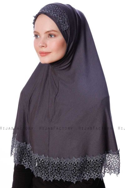 Ceylan - Mörkgrå Al Amira Hijab - Altobeh