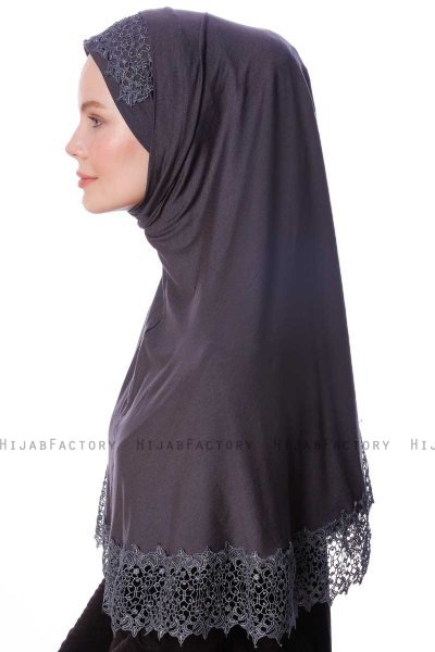 Ceylan - Mörkgrå Al Amira Hijab - Altobeh