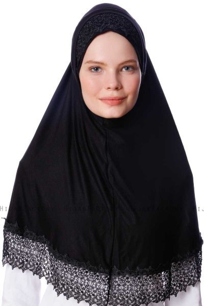 Ceylan - Svart Al Amira Hijab - Altobeh