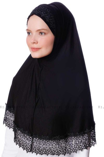 Ceylan - Svart Al Amira Hijab - Altobeh