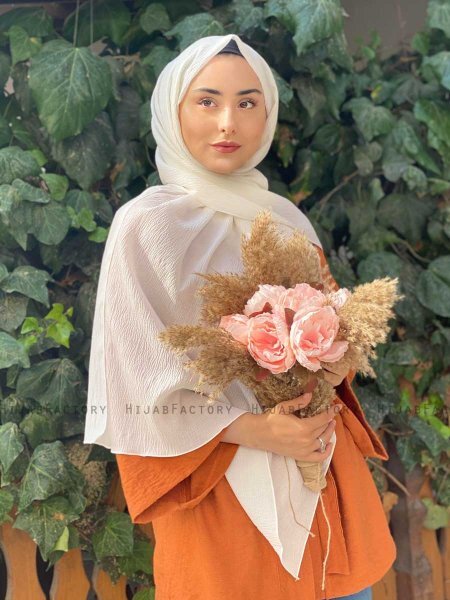 Daliya - Vit Jazz Hijab - Mirach