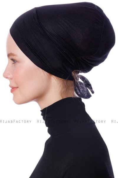 Defne - Svart Parizien Undersjal - Ecardin