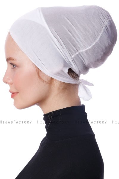 Defne - Vit Parizien Underslöja - Ecardin