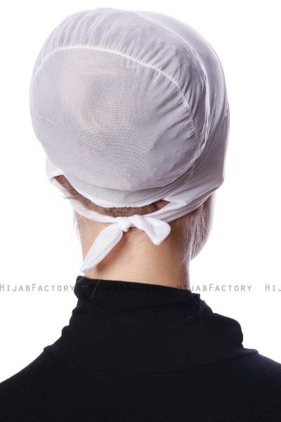 Defne - Vit Parizien Underslöja - Ecardin