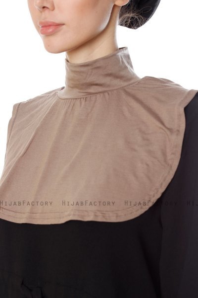Derin - Mörk Taupe Halsskydd & Ärmar