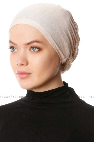 Dilara - Ljus Beige Underslöja - Ecardin