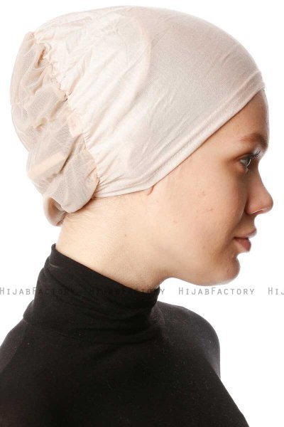Dilara - Ljus Beige Underslöja - Ecardin