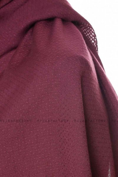 Ebru - Lila Bomull Hijab