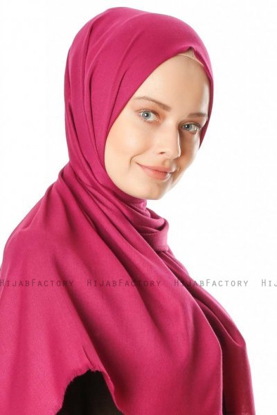 Ece - Fuchsia Pashmina Hijab