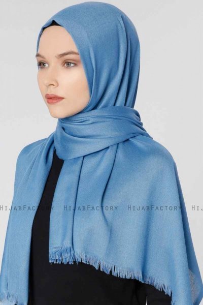 Ece Indigo Pashmina Hijab Sjal Halsduk 400011b