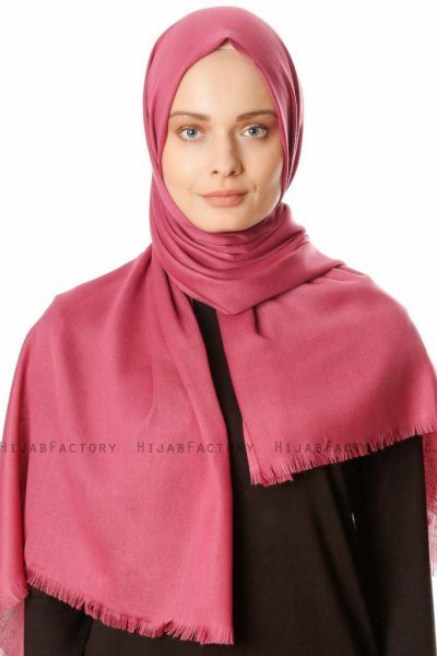 Ece - Mörkrosa Pashmina Hijab