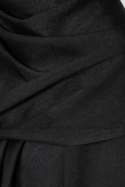 Ece Svart Pashmina Sjal Halsduk Hijab 400001e
